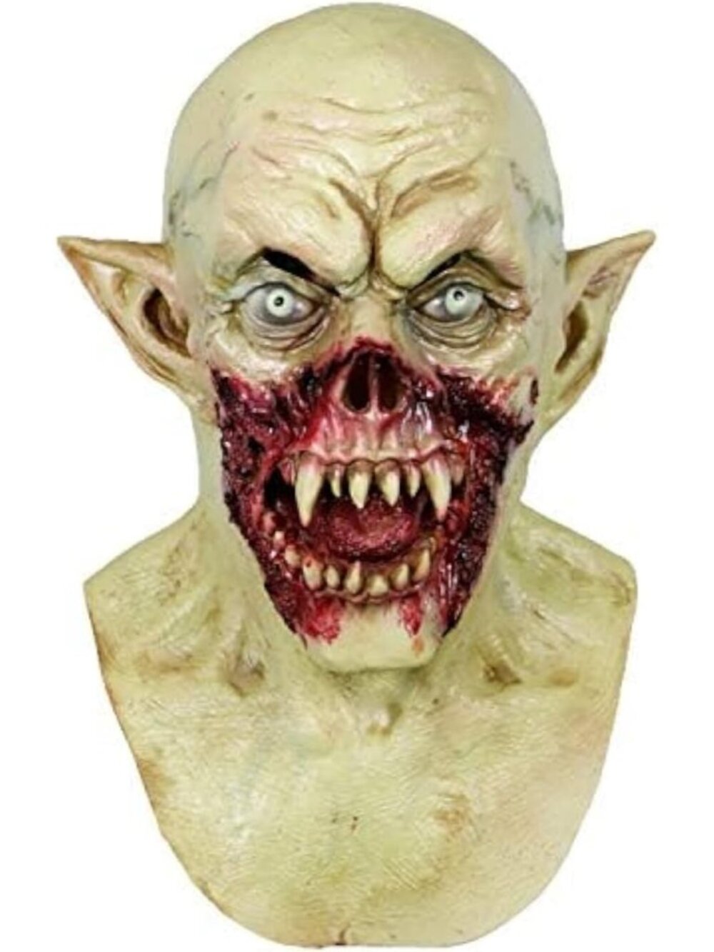 Adult Latex Halloween Scary Horror Creepy Vampire Monster Head Mask - Picture 1 of 1